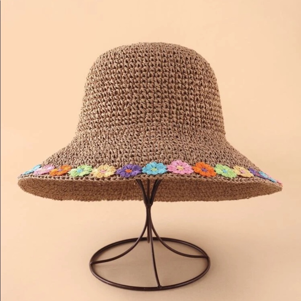 SOLD OUT Straw Hat 🌺 🌺🌺🌺🌺🌺 - Picture 2 of 7